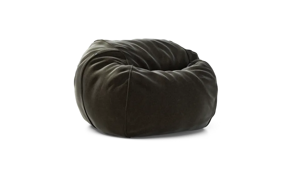 vetsak Pouf Medium pouf antracite morbido suave