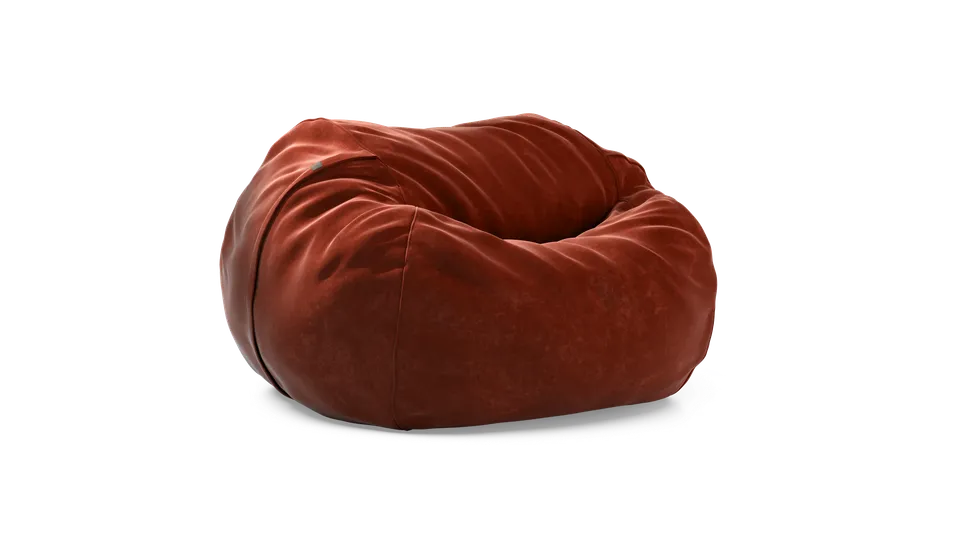 vetsak Beanbag Large pouf Suave zafferano