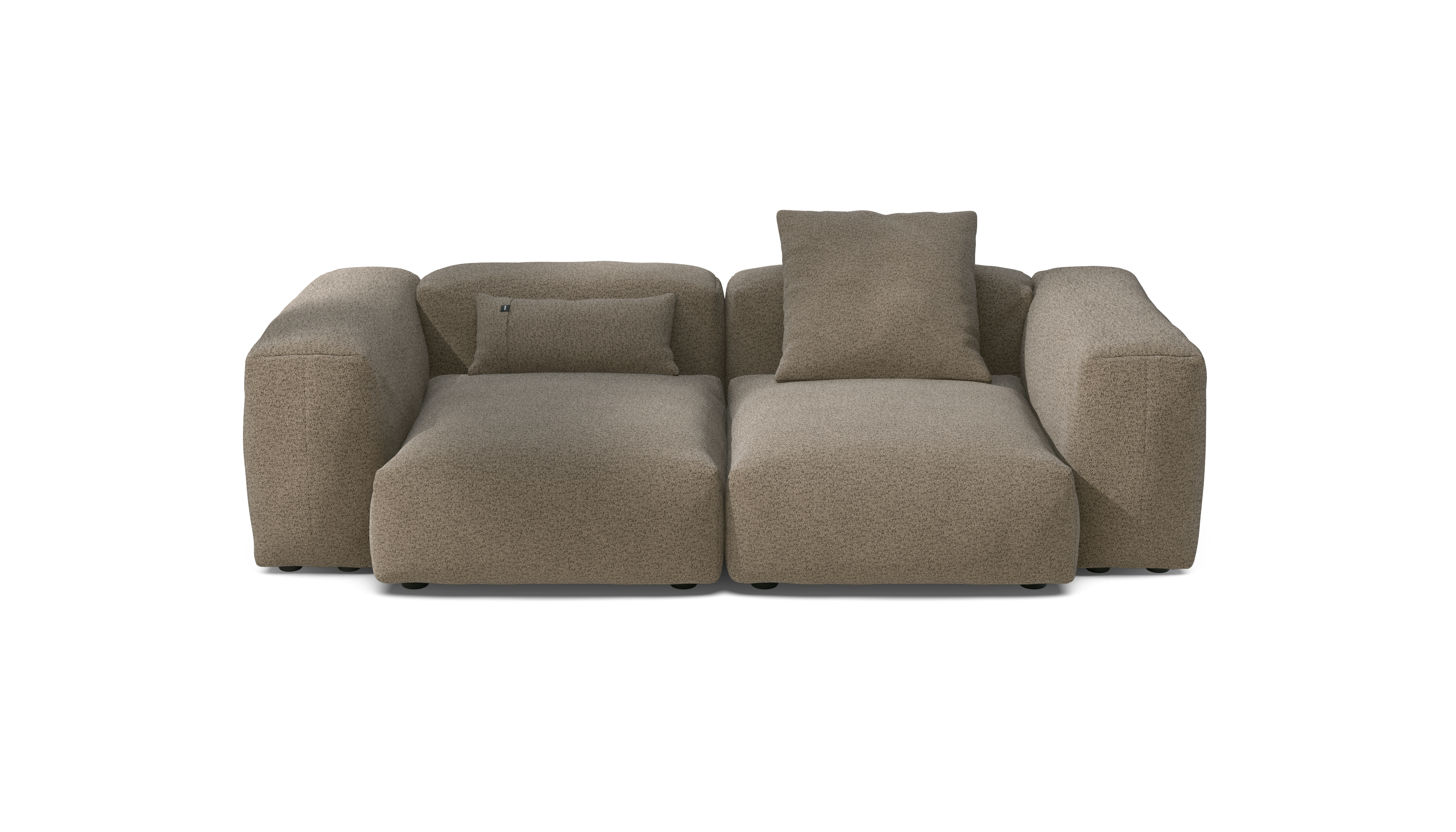 vetsak Sofa Set 02 Medium divano modulare loop taupe 230cm 2 posti
