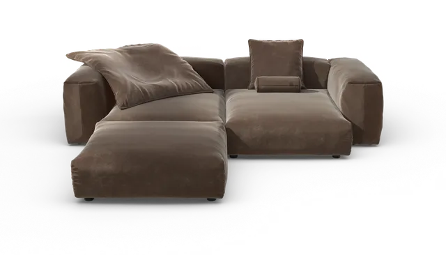 vetsak Set 03 Suave divano angolare espresso 272x220