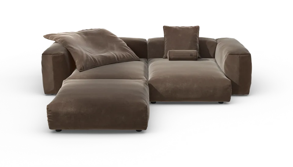 vetsak Set 03 Suave divano angolare espresso 272x220