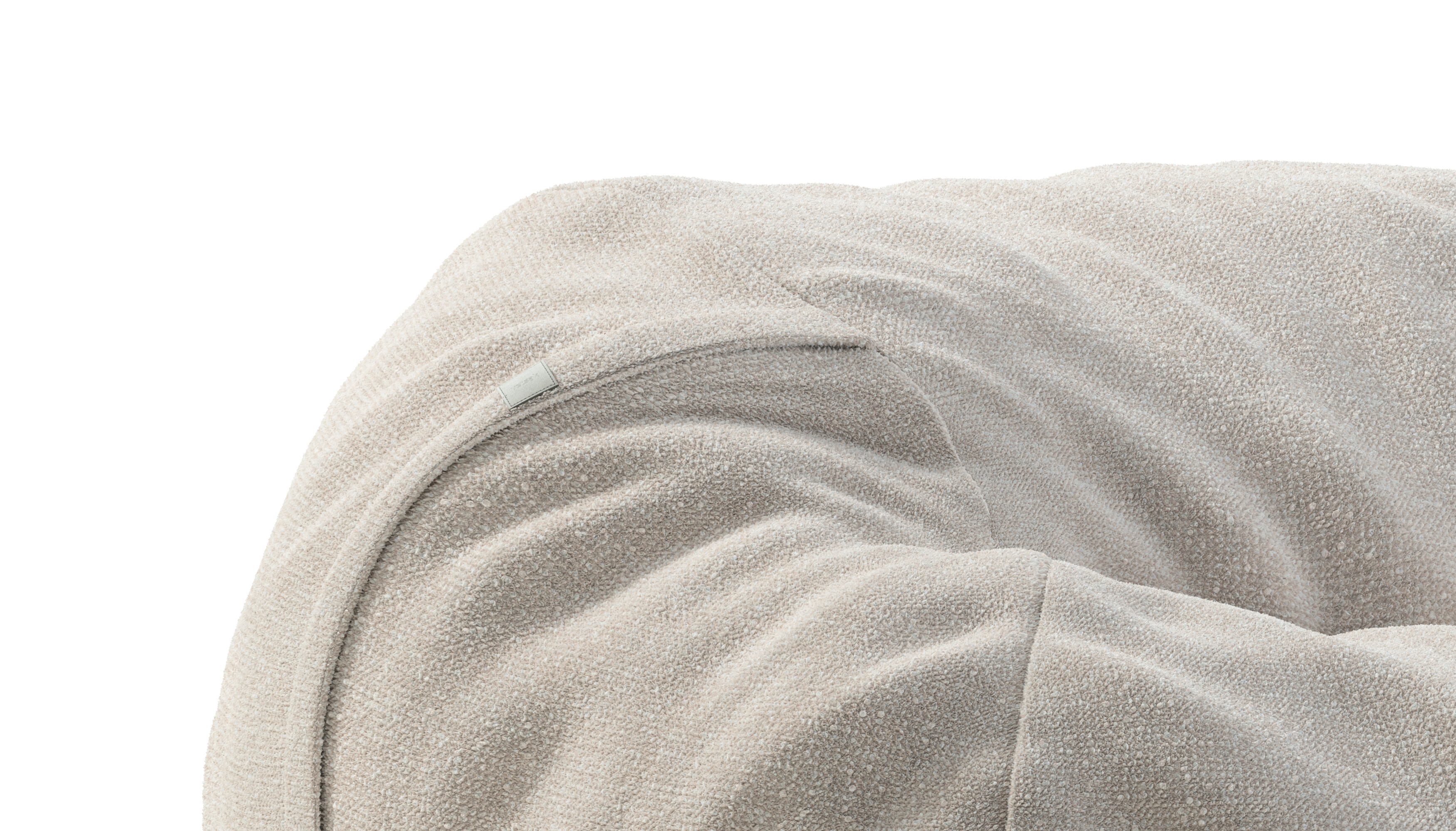 vetsak Beanbag Medium pouf Nub Creme misura M