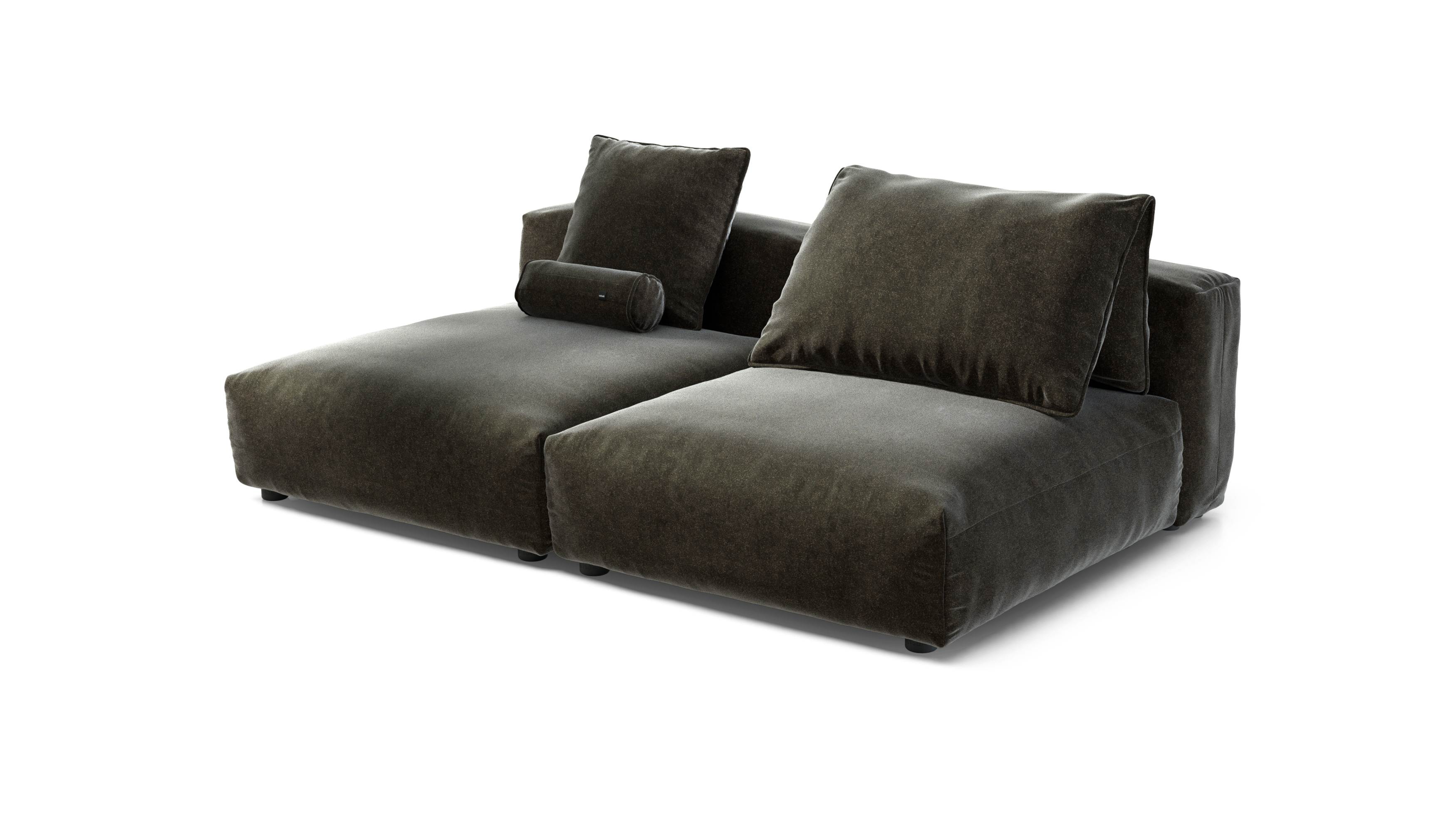 vetsak Sofa Set 01 XLarge divano Suave antracite 3,5 posti