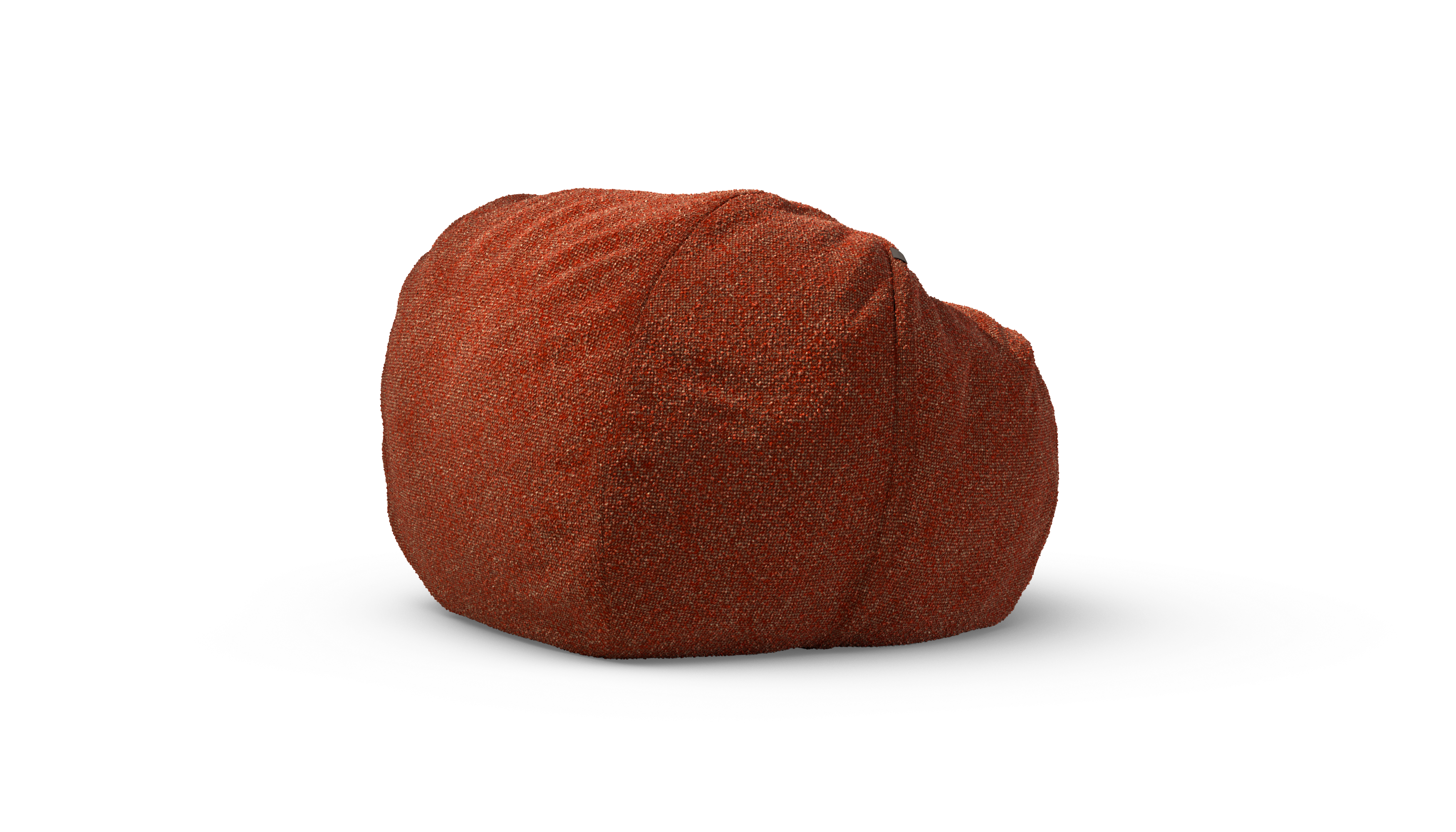 vetsak Cover Beanbag Medium fodera pouf nub sienna sfoderabile