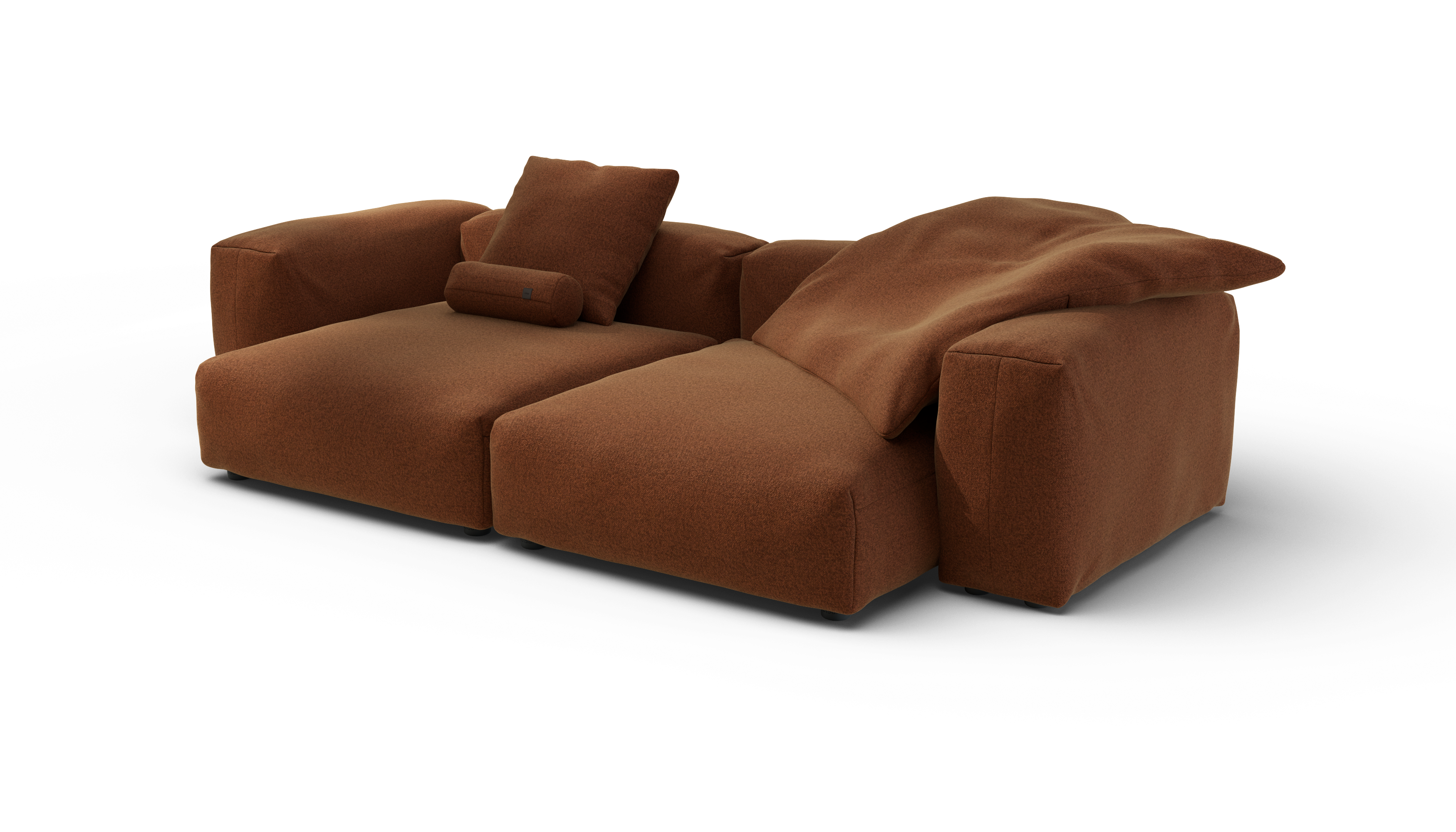 vetsak Sofa Set 02 XL divano modulare Sundried 272x136 3,5 posti