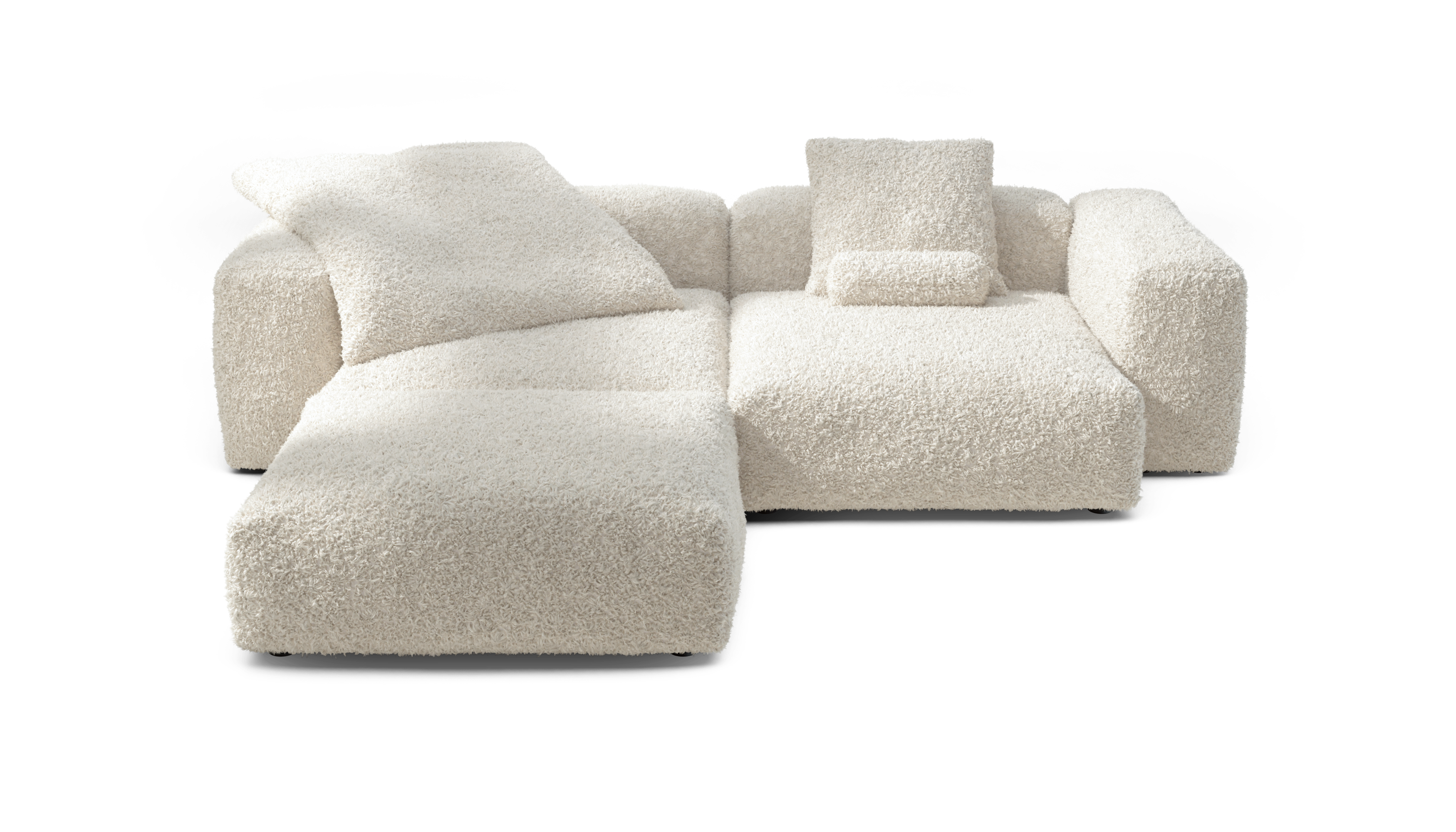 vetsak Set 03 divano componibile crema Doodle 272x220
