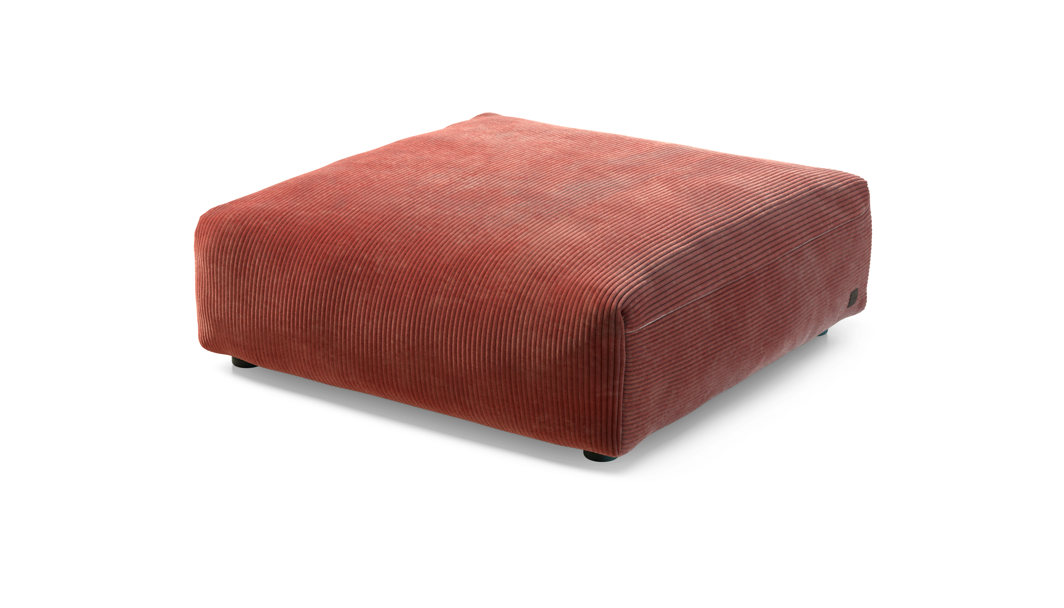vetsak Cover Sofa Seat XLarge fodera Cord Velour Brick 105x105 cm