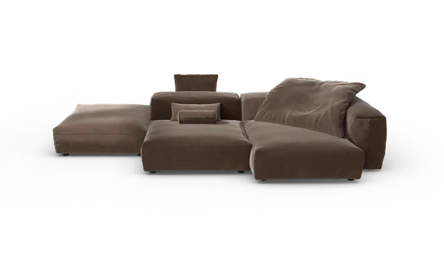 vetsak Sofa Set 09 The Island divano modulare espresso Suave