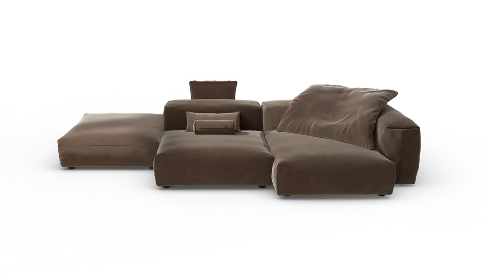 vetsak Sofa Set 09 The Island divano modulare espresso Suave