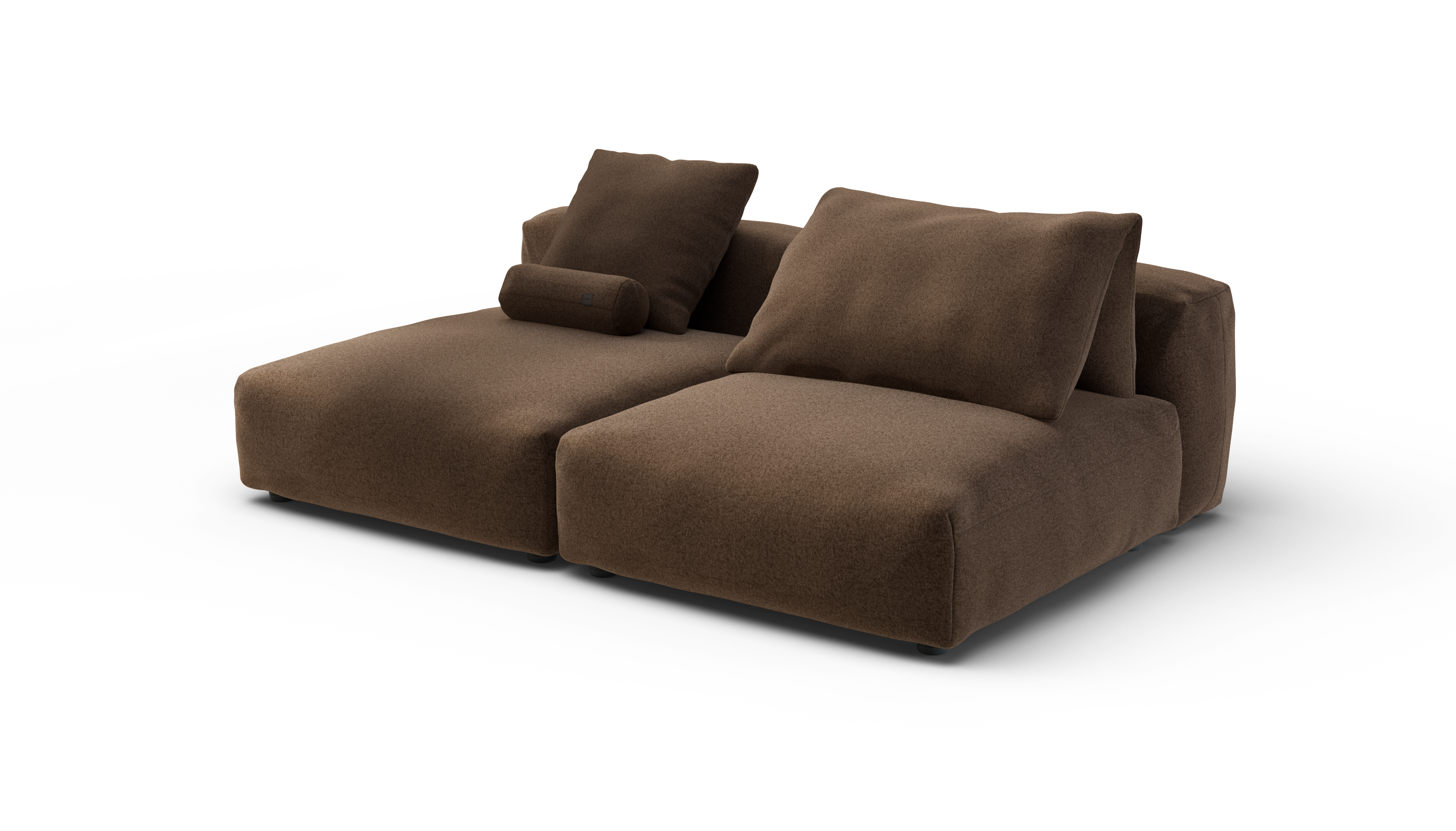vetsak Sofa Set 01 XLarge divano modulare Pebble Umber profondo