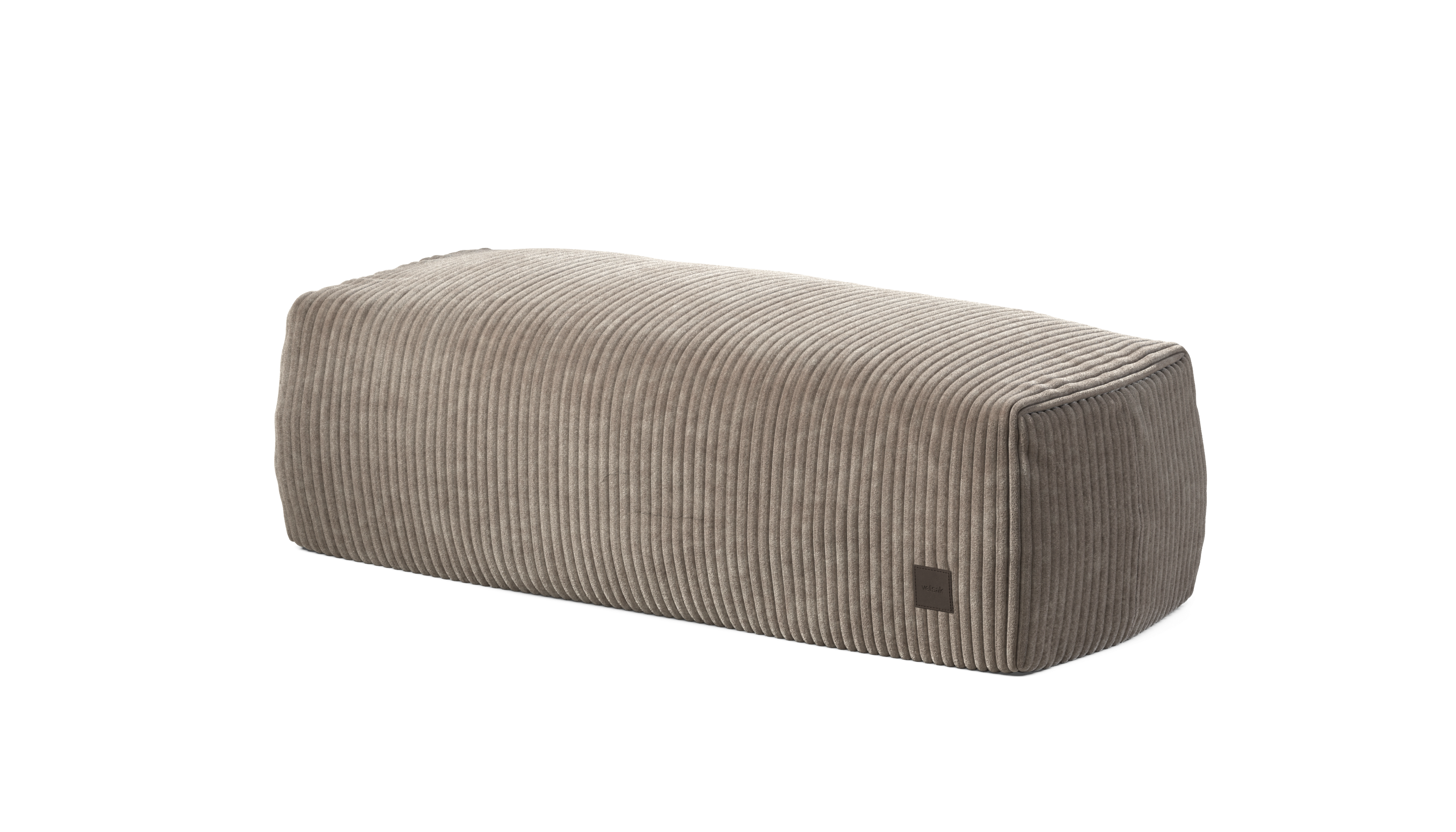vetsak Lounge Pillow cuscino Mocha Cord Velour