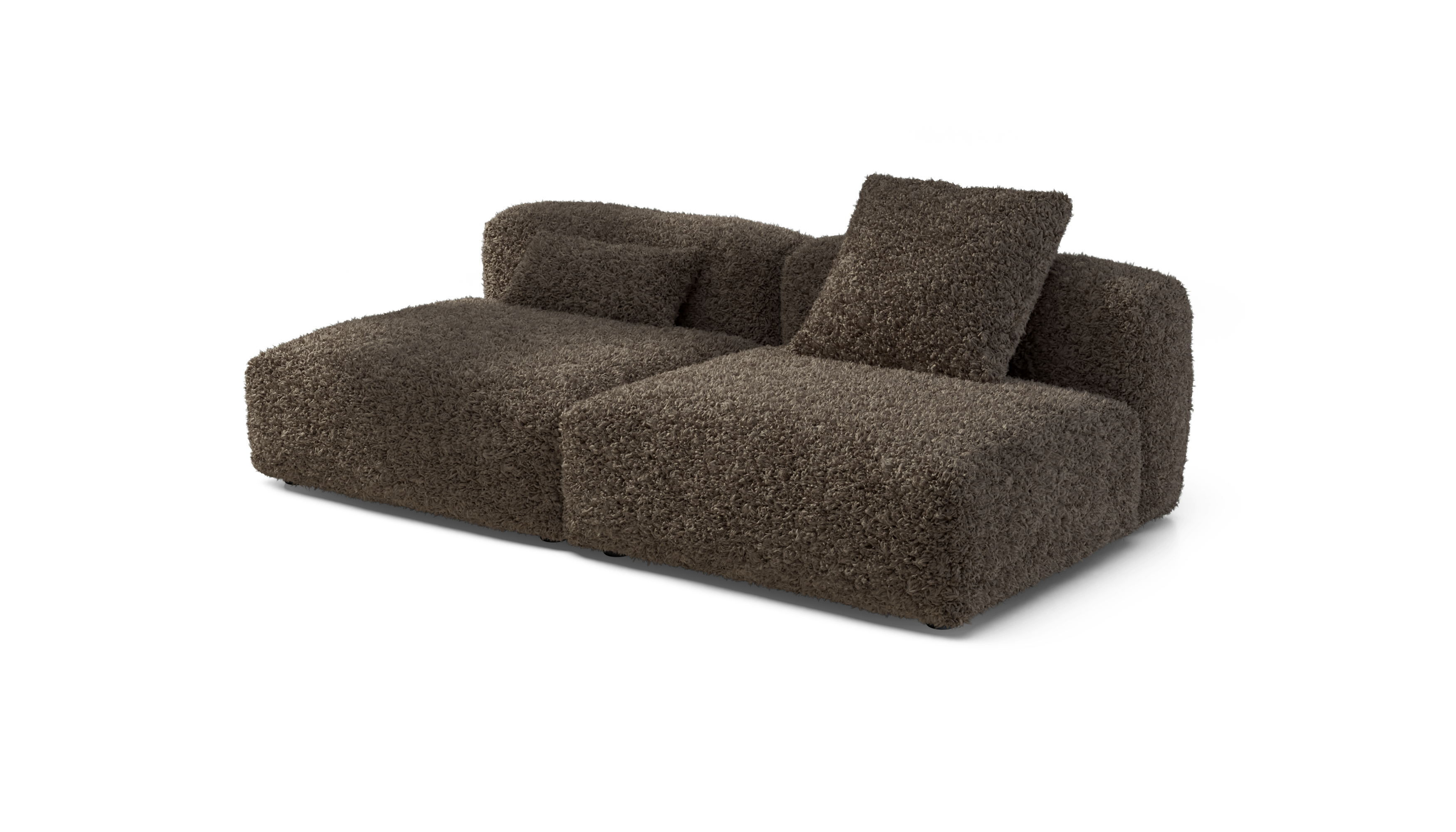 vetsak Sofa Set 01 Large divano modulare cacao 210x115