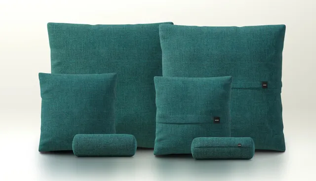 vetsak Pique Pillow Set 3 set cuscini cedar 3 pezzi outdoor