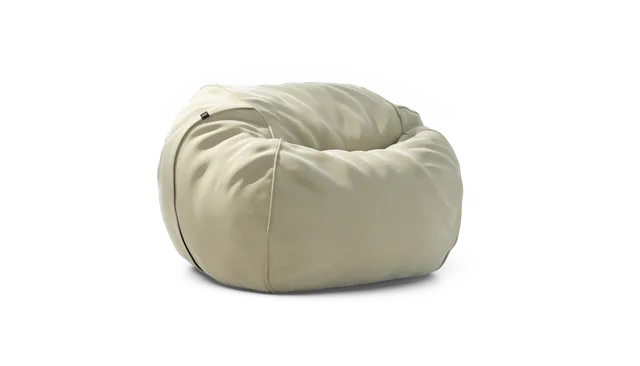 vetsak Pouf Medium poltrona sacco Suave Pearl sfoderabile