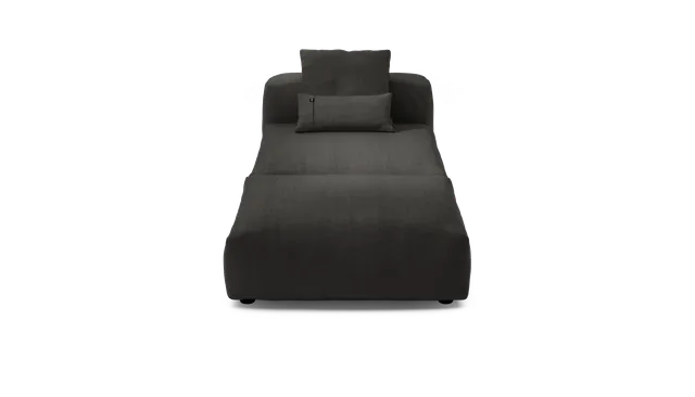 vetsak Sofa Set 07 chaise longue 2 posti grigio scuro