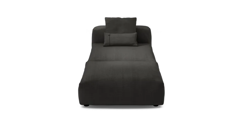 vetsak Sofa Set 07 chaise longue 2 posti grigio scuro