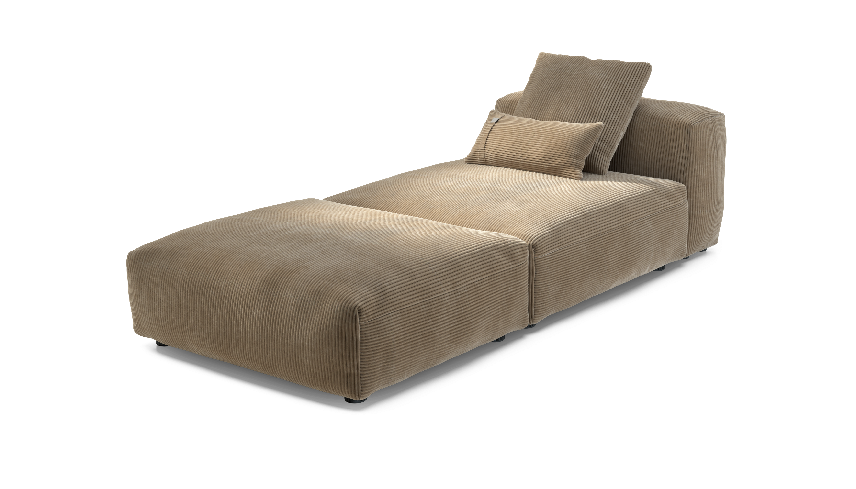 vetsak Set 07 Sun Lounger divano 2 posti sabbia