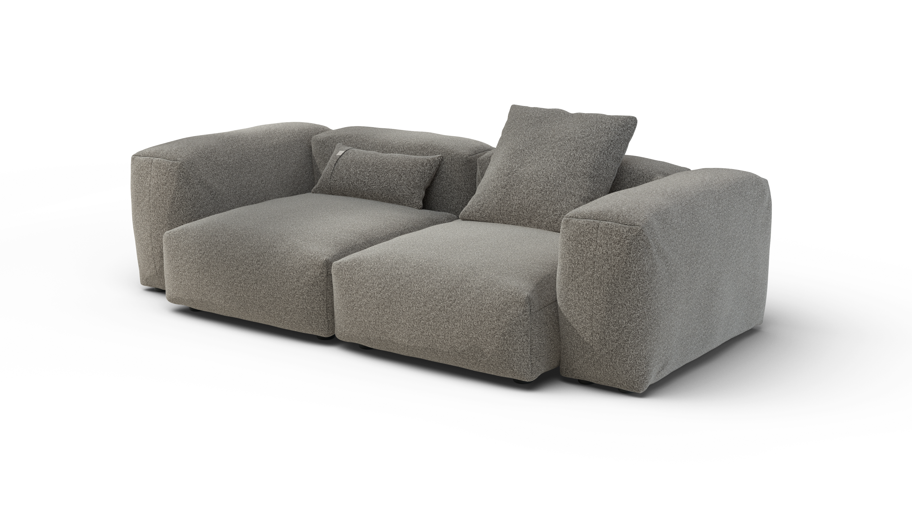 vetsak Sofa Set 02 Medium divano 2,5 posti platino