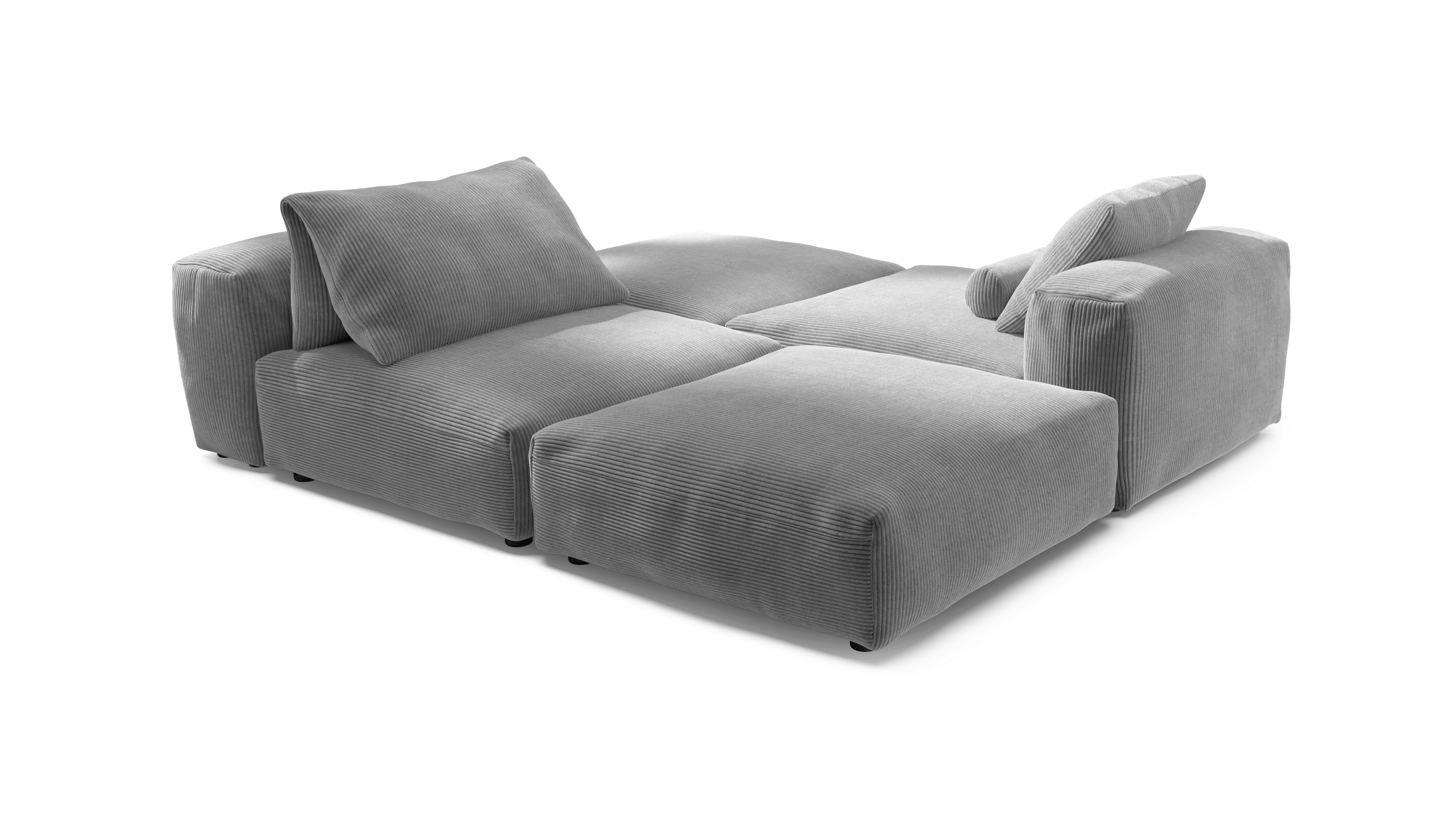 vetsak Sofa Set 08 Daybed divano modulare grigio chiaro 210x241