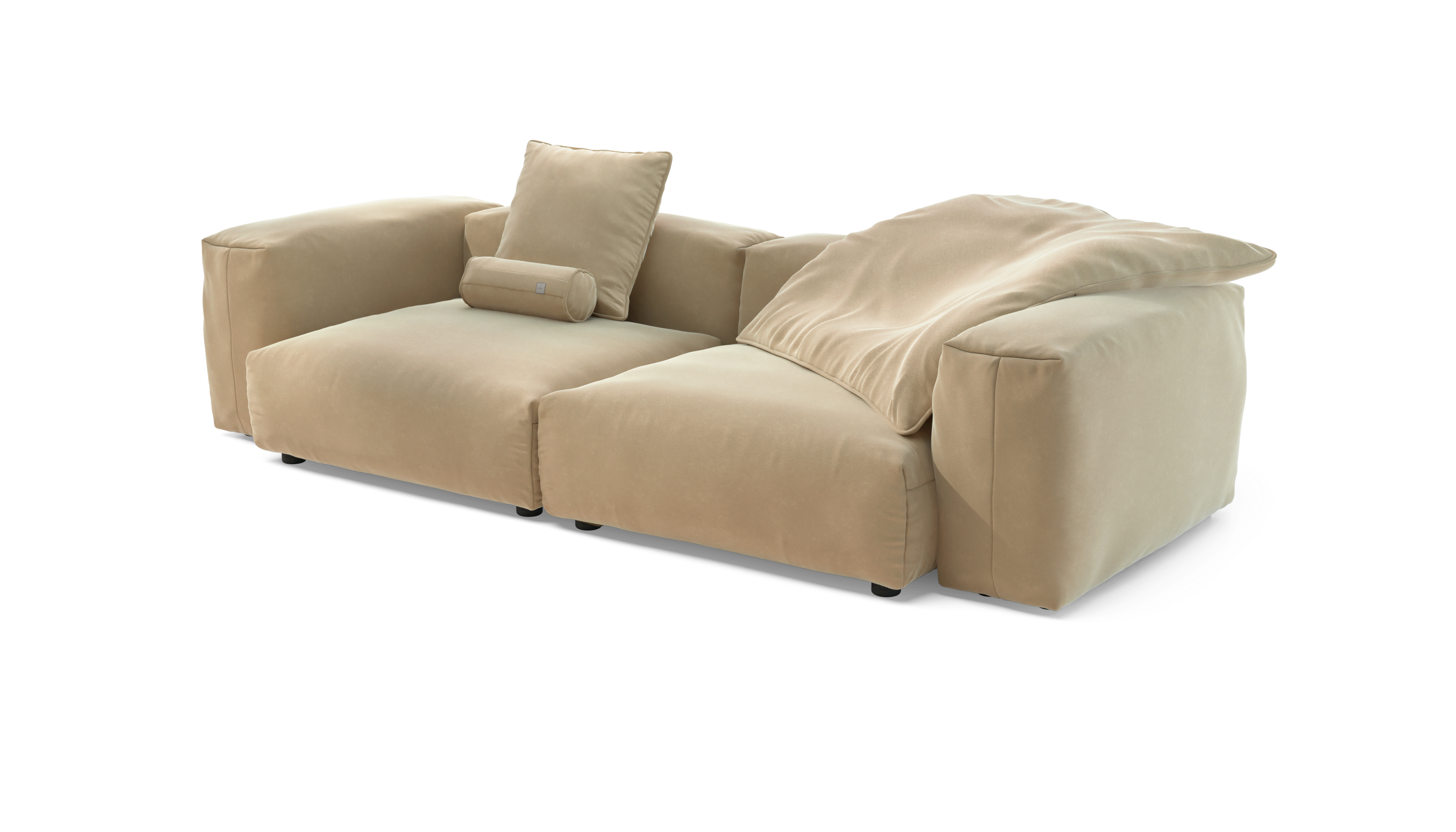 vetsak Sofa Set 02 Large divano crema 272x115