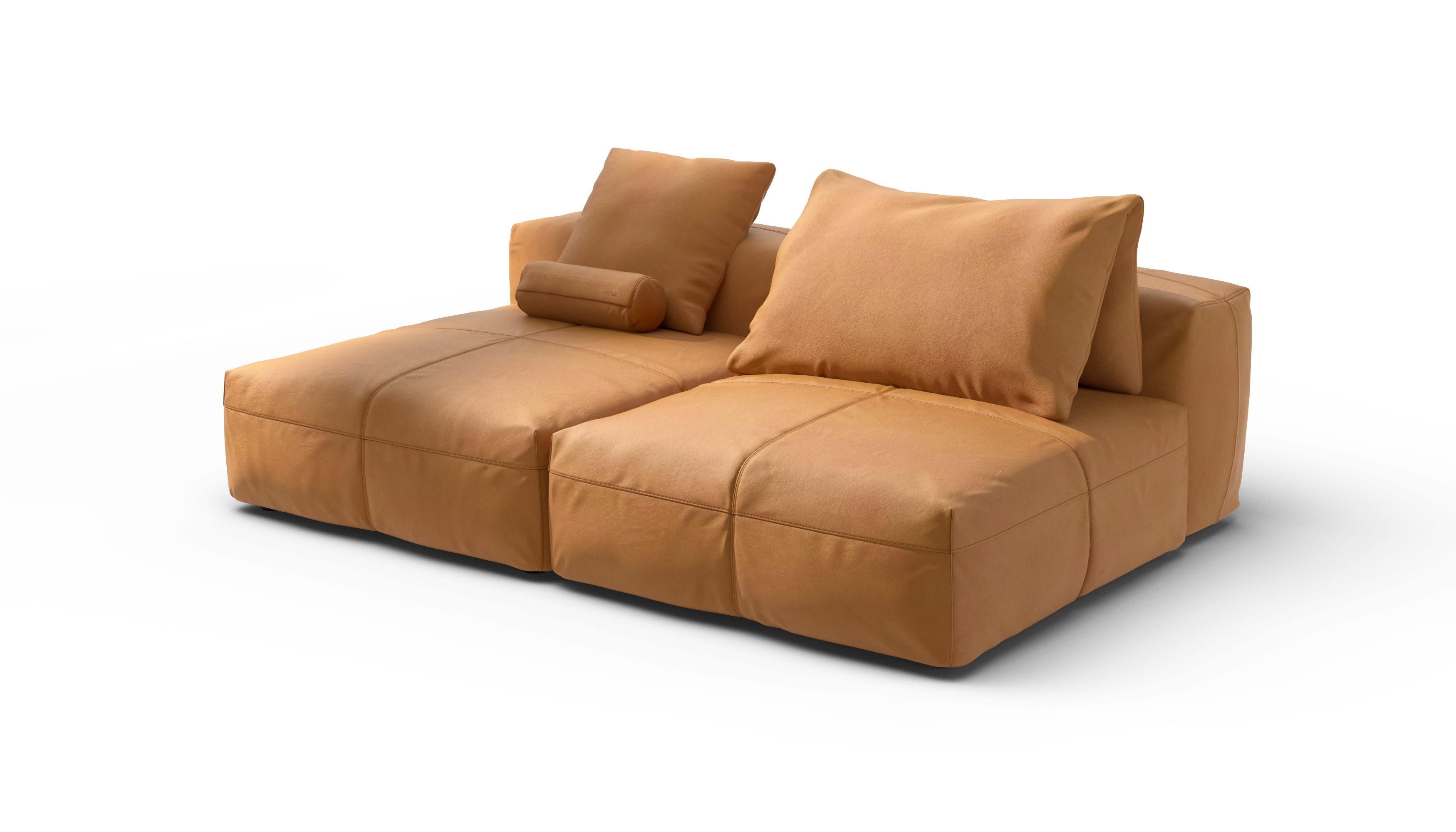 Vetsak Sofa Set 01 XLarge divano marrone pelle 3,5 posti