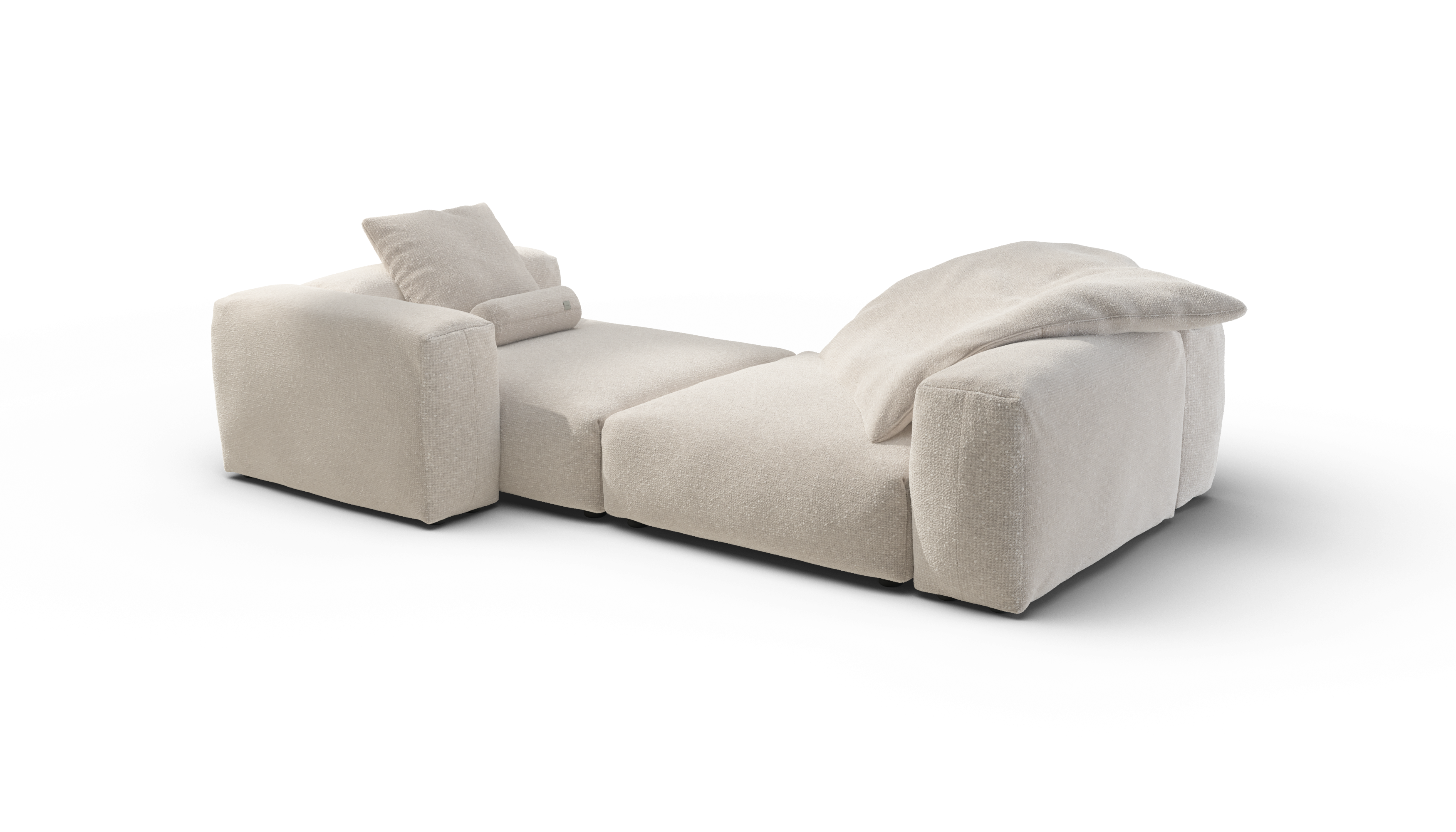 vetsak Sofa Set 02 XLarge divano modulare Creme Nub