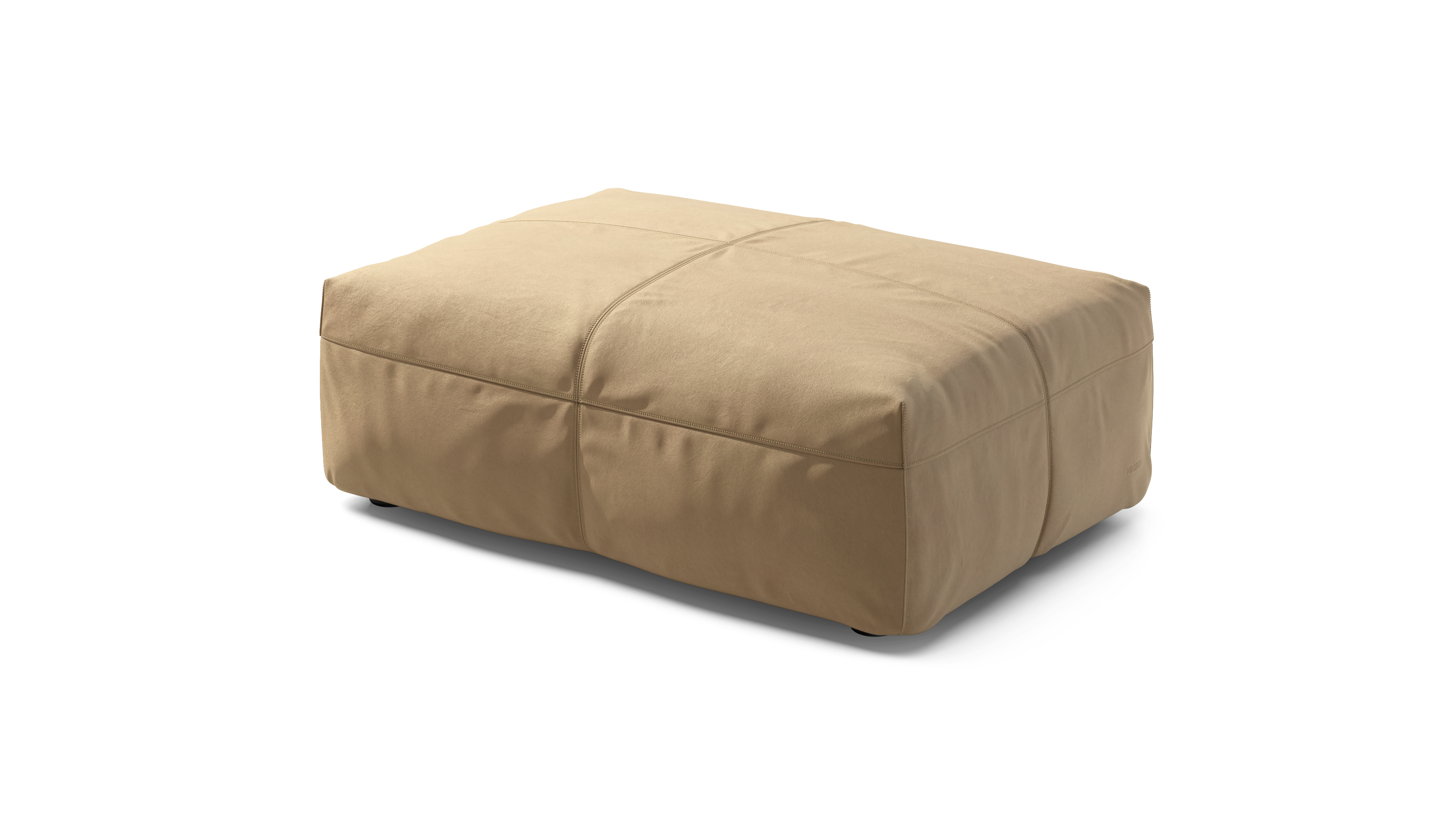vetsak Sofa Seat Small modulo divano pelle beige 105x63