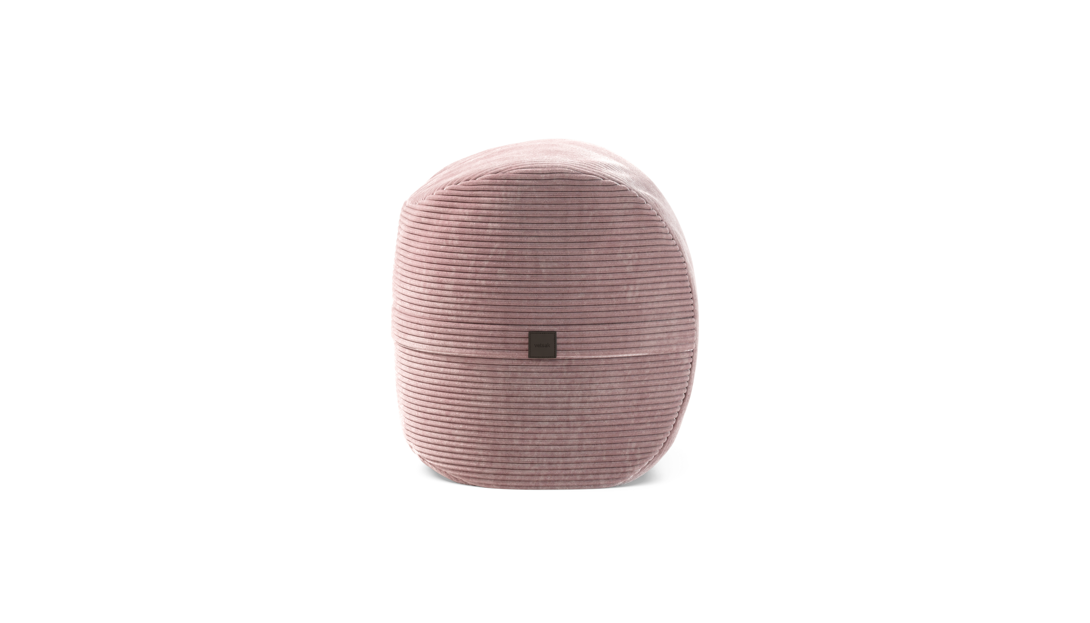 vetsak Footsak poggiapiedi Blossom Cord Velour
