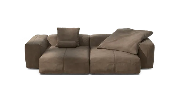 vetsak Sofa Set 02 XLarge divano pelle cacao 272x136 cm