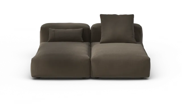 vetsak Sofa Set 01 M divano marrone 2-3 posti
