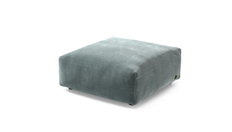 vetsak Sofa Seat Medium modulo divano velluto menta