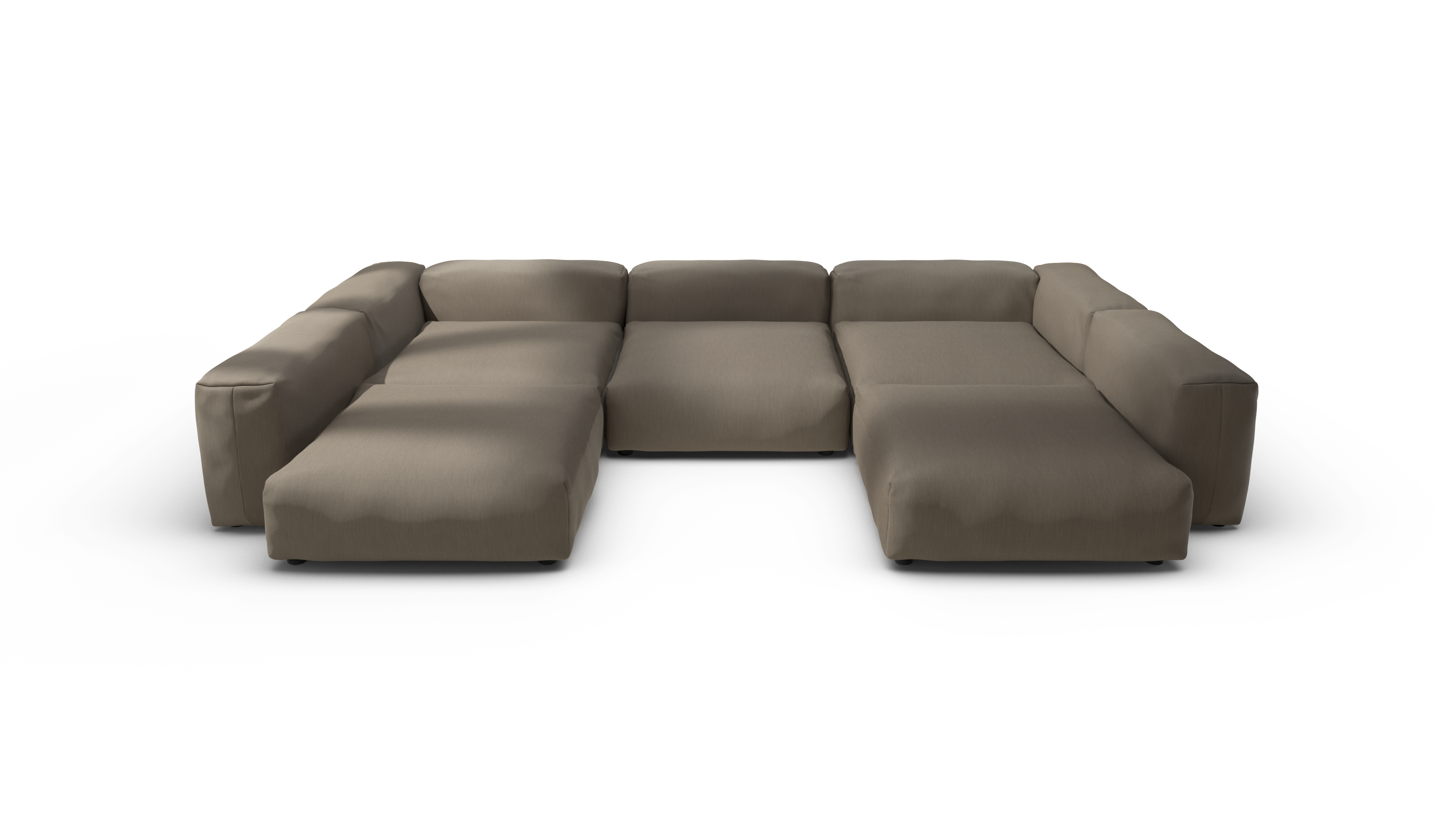 Vetsak Sofa Set 06 divano angolare driftwood da esterno