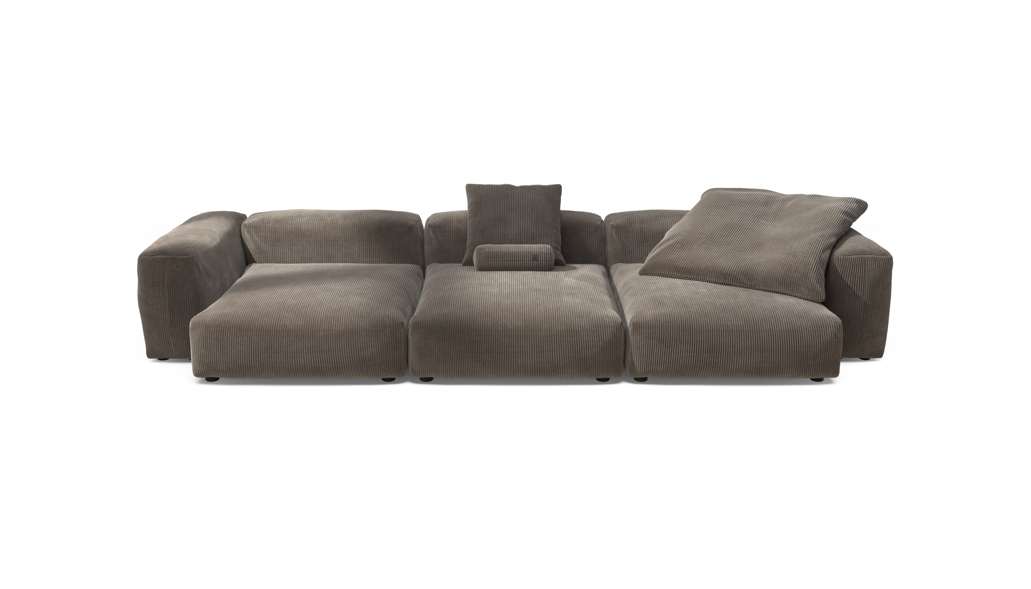 vetsak Sofa Set 05 divano angolare mocha 377x136
