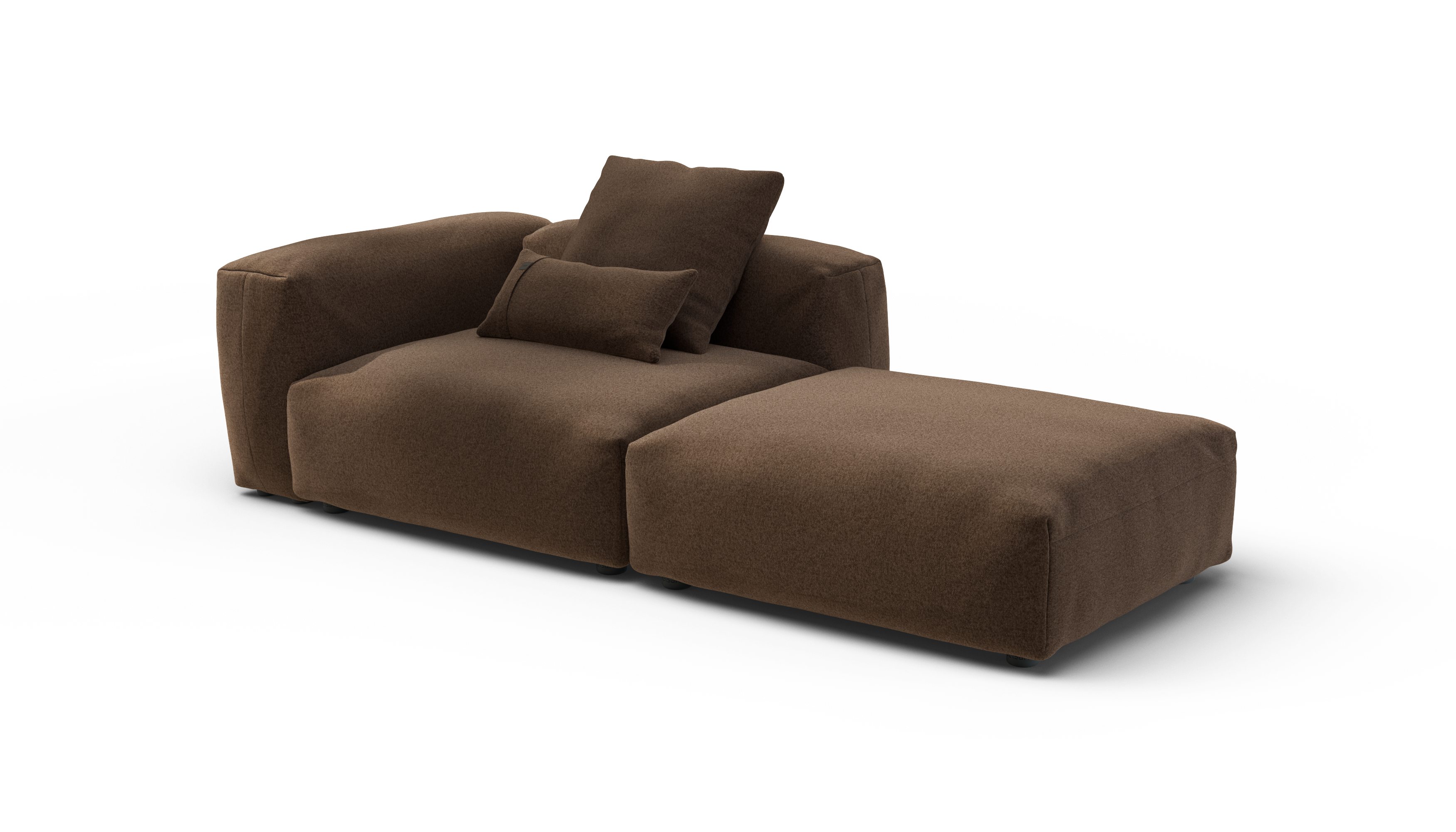 vetsak Sofa Set 01 Large divano modulare Pebble umbra