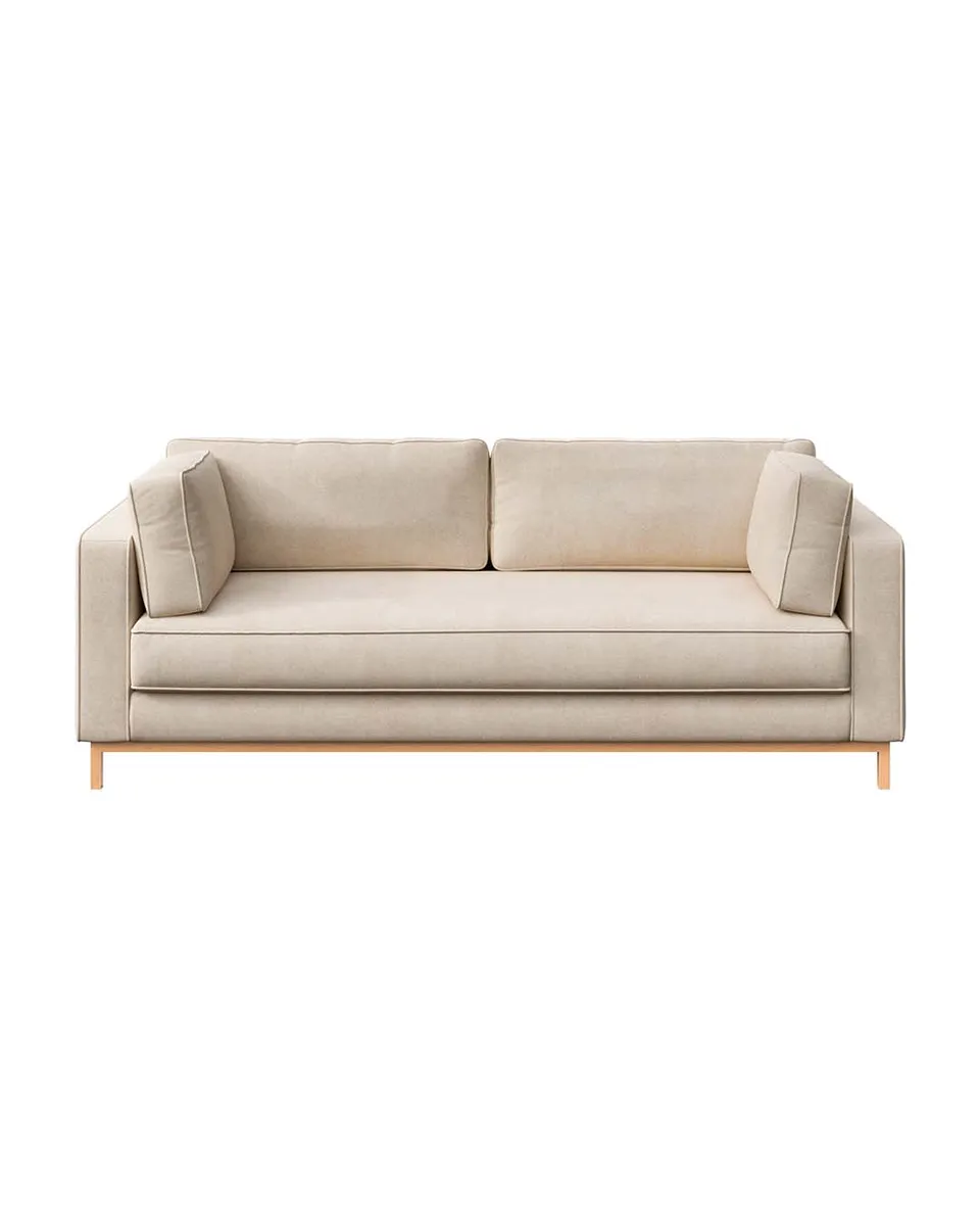 Ame Yens Celerio divano 3 posti 222 cm legno