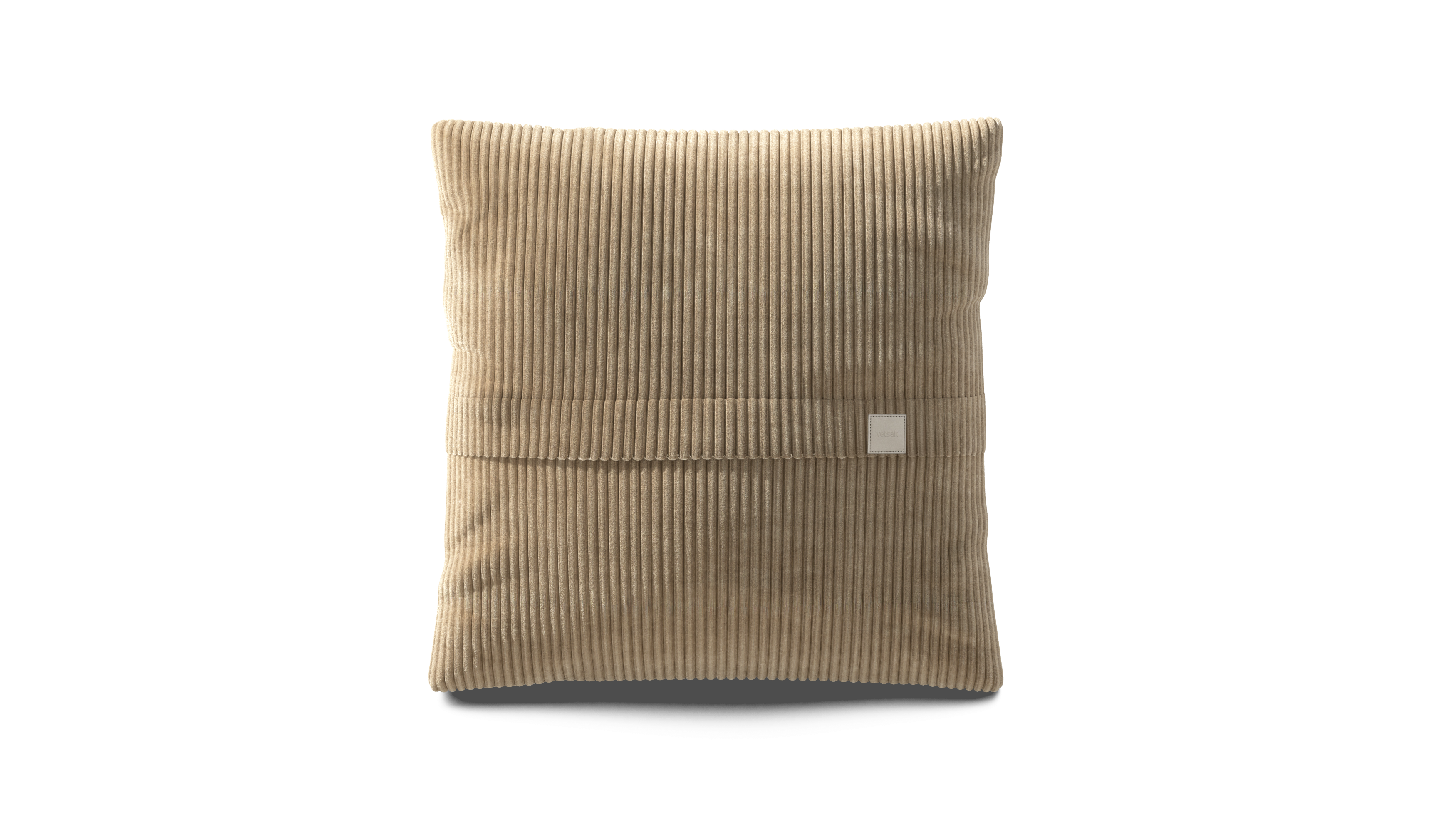 vetsak Big Pillow cuscino sabbia in velluto a coste