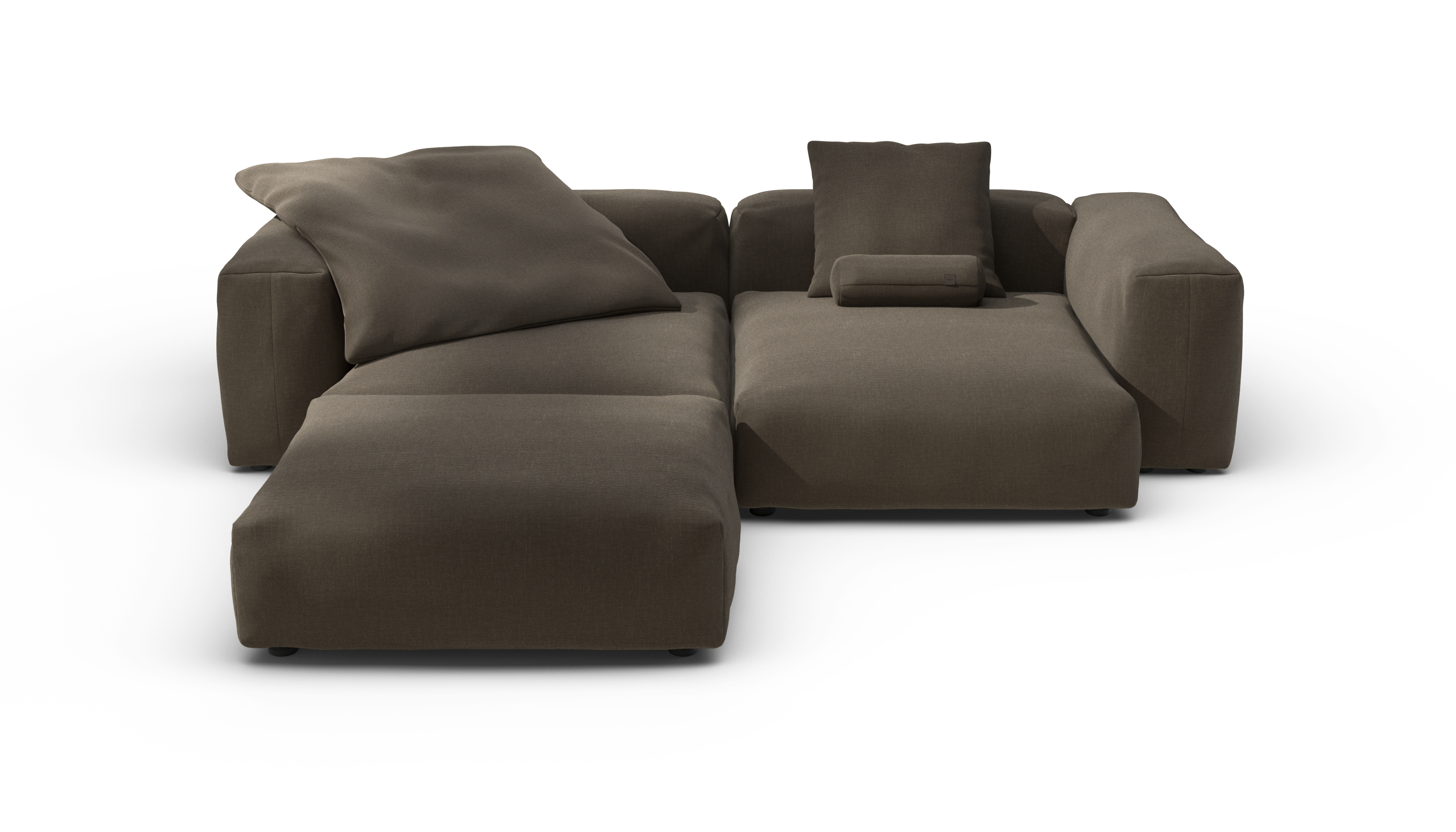 vetsak Sofa Set 03 divano angolare marrone 272x220