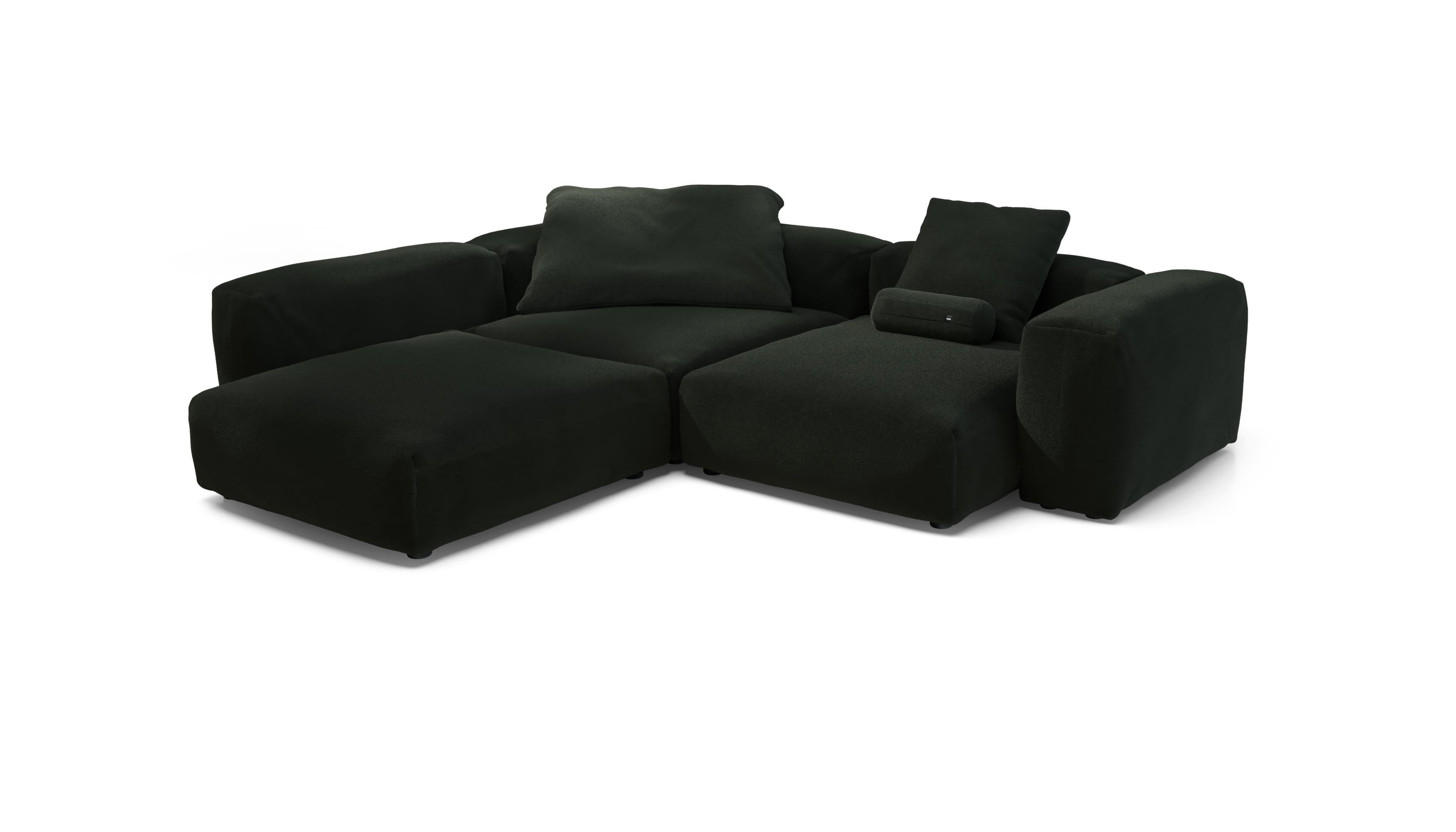 vetsak Sofa Set 05 divano angolare 5 posti Loop Loop Mousse
