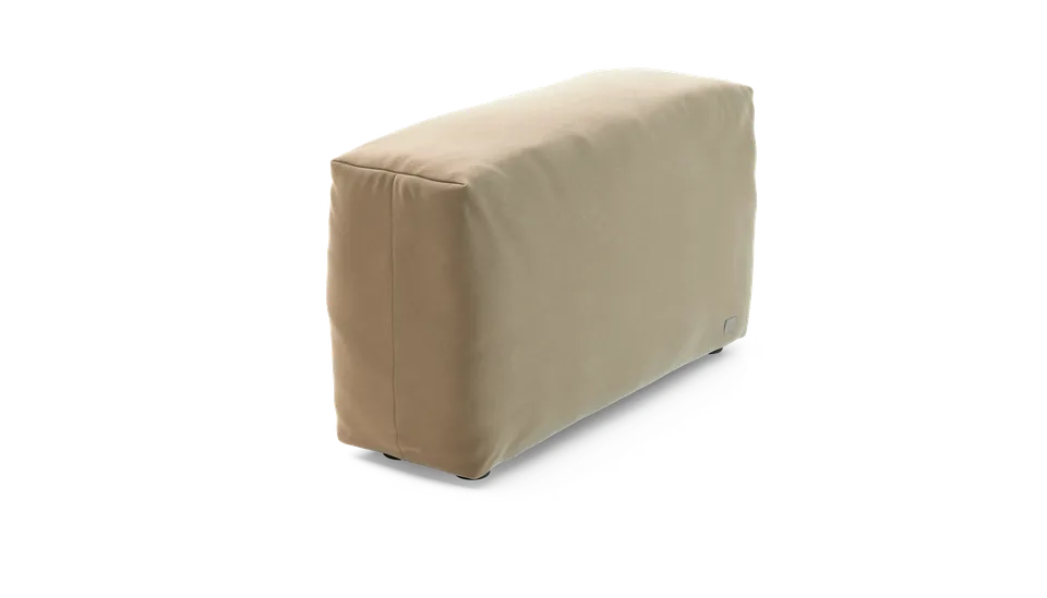 vetsak Cover Sofa Side Large fodera laterale Crema 105x31