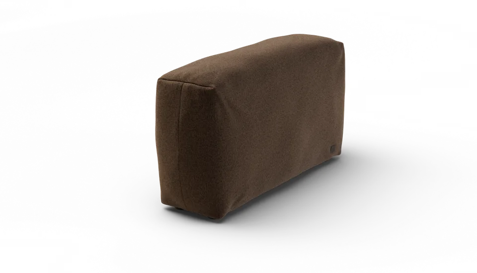 vetsak Sofa Side Large modulo divano marrone 105x31 pebble