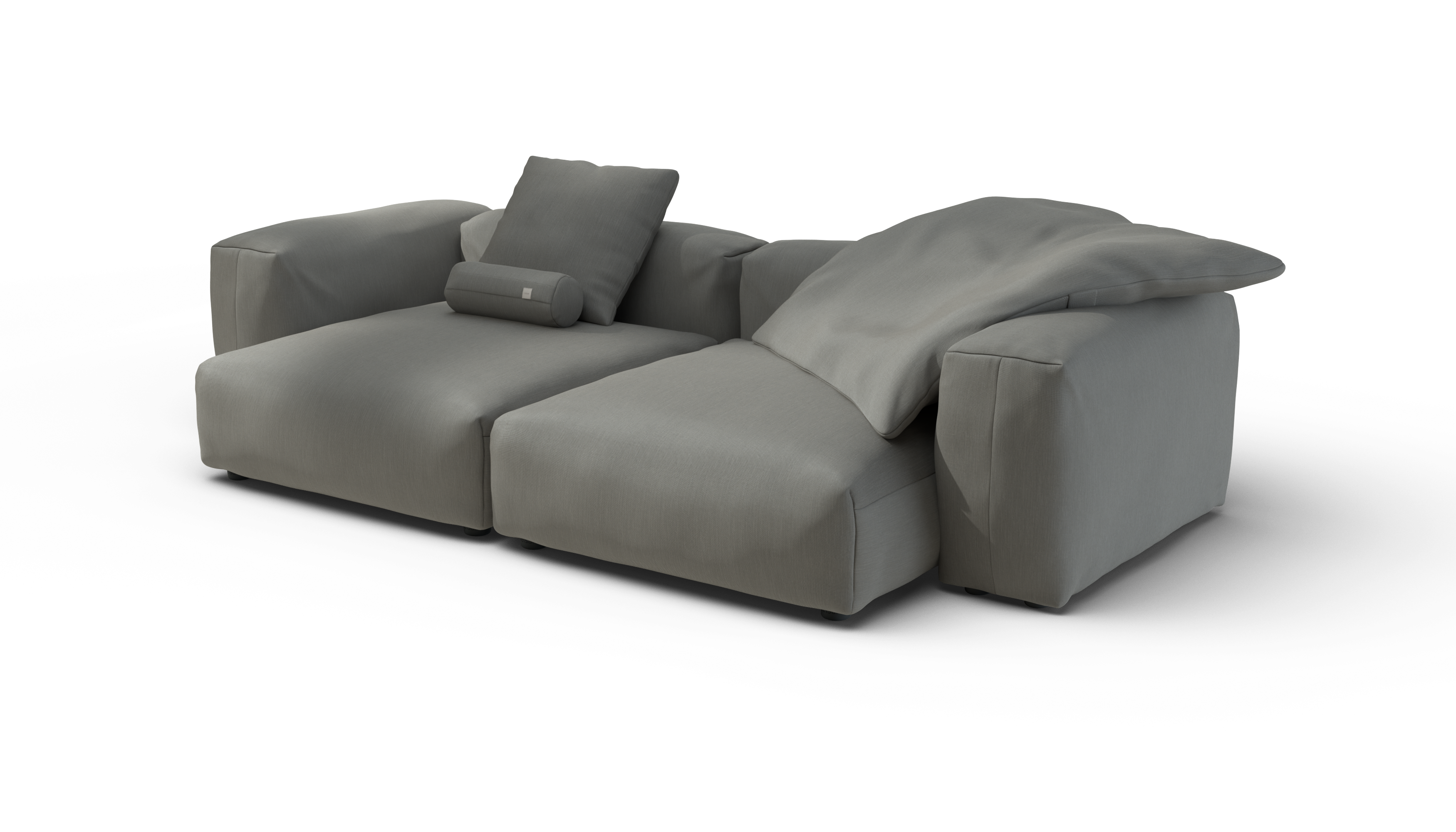 Vetsak Sofa Set 02 XLarge divano 272x136 flint da esterno