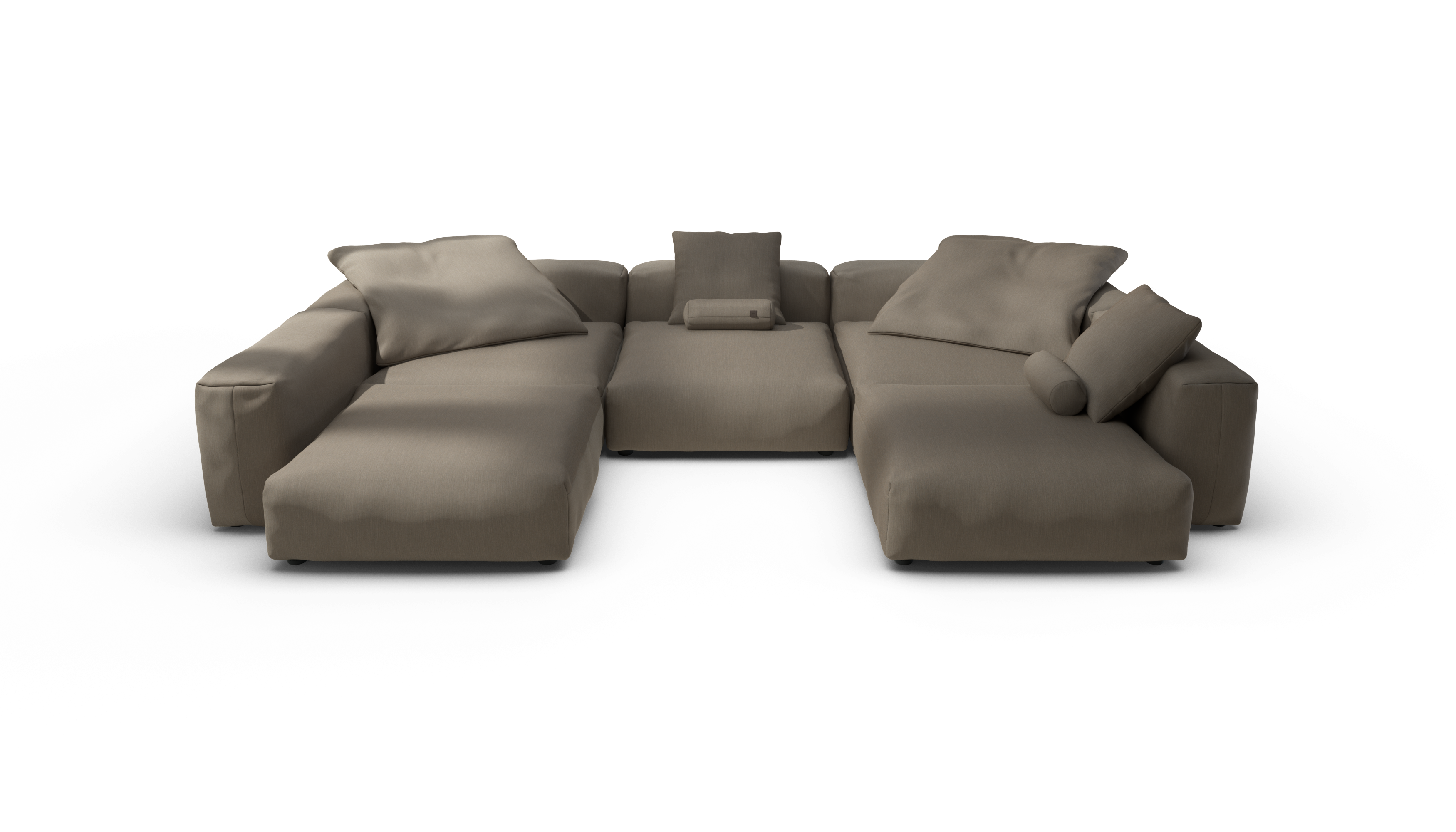 Vetsak Sofa Set 06 divano angolare driftwood da esterno