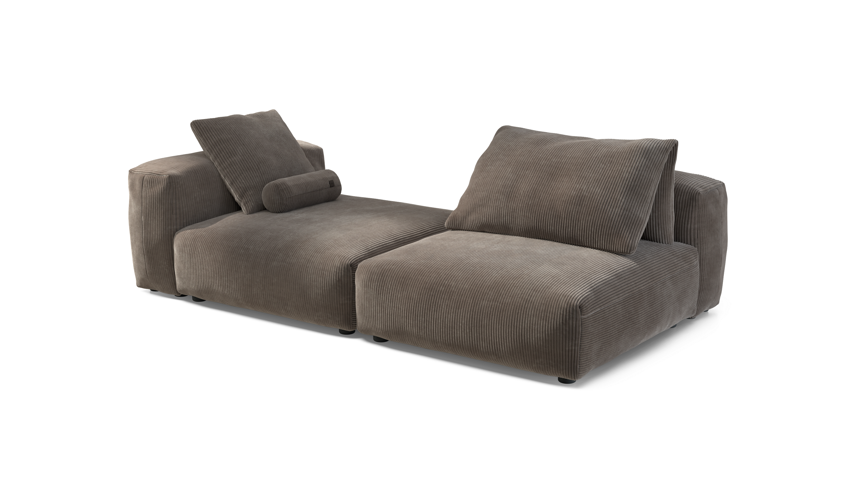 vetsak Sofa Set 01 XL divano moka 210x136 velluto