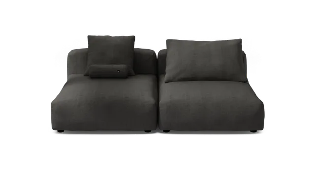vetsak Sofa Set 01 XLarge divano 3,5 posti grigio scuro