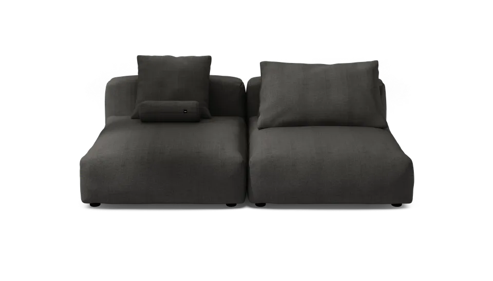 vetsak Sofa Set 01 XLarge divano 3,5 posti grigio scuro