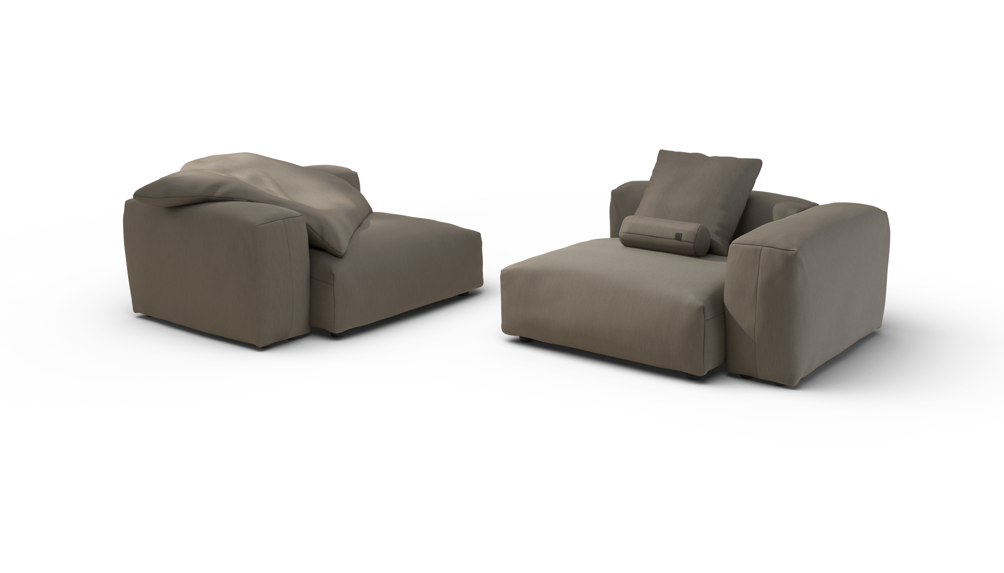 vetsak Sofa Set 02 Large divano driftwood terrain esterno