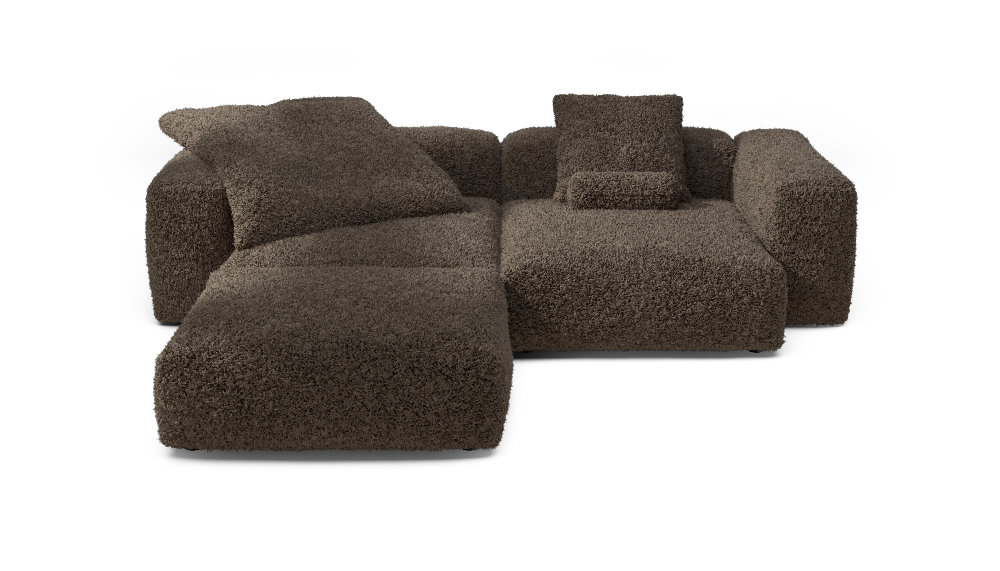 vetsak Sofa Set 03 divano modulare cacao 3,5 posti