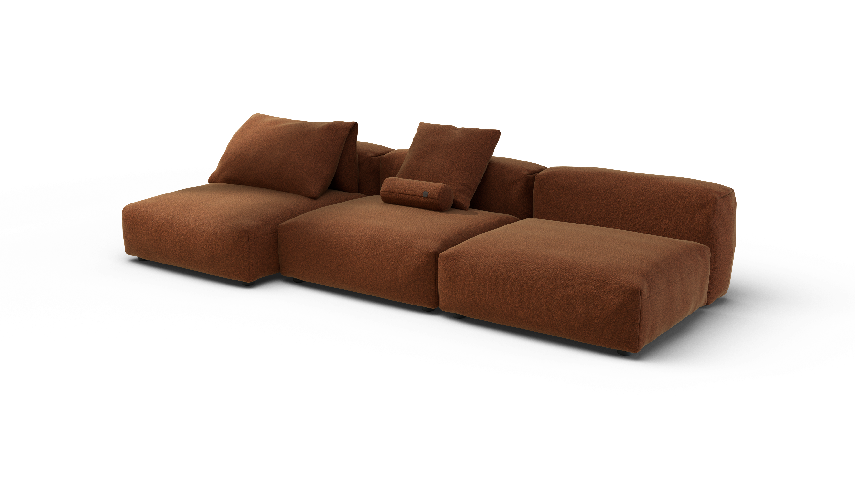 vetsak Sofa Set 04 divano modulare 5 posti pebble sundried