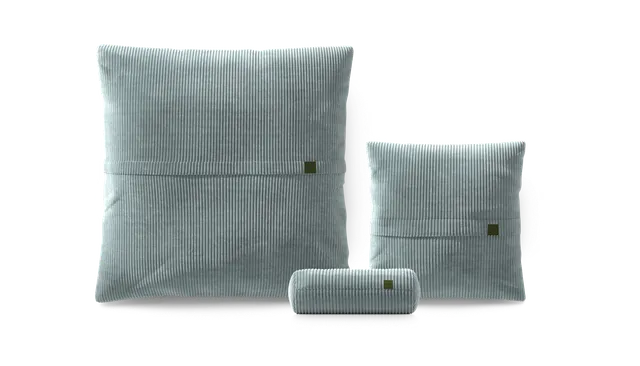 vetsak Pillow Set 2 set cuscini Cord Velour Mint