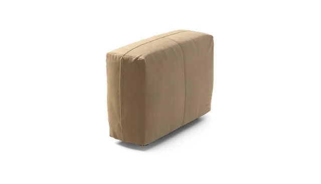 vetsak Sofa Side Medium modulo laterale pelle beige